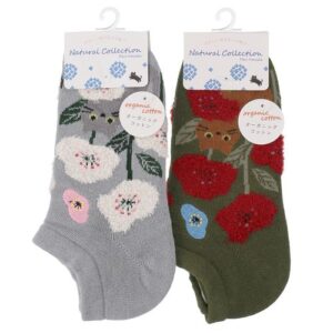 Natural Collection Sneaker Socks, Hide And Seek Cat