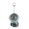 Machiko Floral Scarf Keyring, Blue