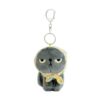 Machiko Floral Scarf Keyring, Yellow
