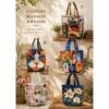 Patterned Quilted Tote Bag