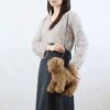 Sitting Poodle Shoulder Bag