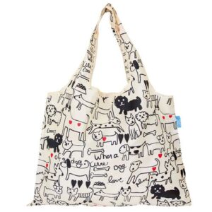 Monotone Dog Eco Bag