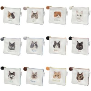 CAT CHARITY Mini Flat Pouch