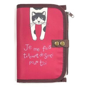 Tartine Multi Case, Hanging Cat, Wine