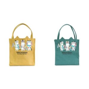 Square Bag, Alphabet Cats All Over