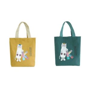 Tote Bag Medium, Alphabet Cats All Over