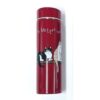 Six Cats Slim Bottle, Deep Red