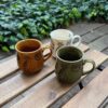Old Copper Cat Mug