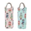 Insulated Bottle Sleeve, Dressed Up Cats